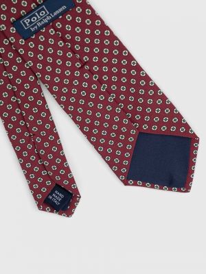 Svilena kravata Polo Ralph Lauren bordo