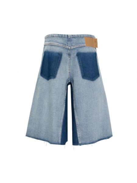Pantalones cortos vaqueros elegantes Mm6 Maison Margiela azul