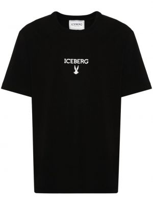 T-shirt en coton à imprimé Iceberg