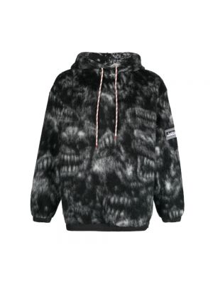 Oversize hoodie Aries schwarz
