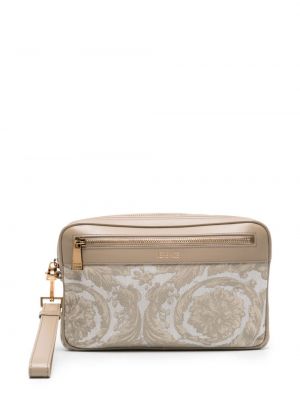 Чанта тип „портмоне“ Versace бежово