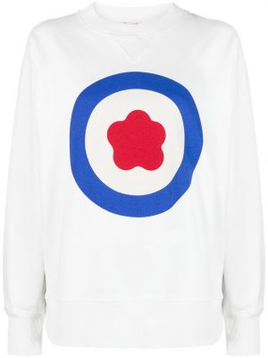 Sweatshirt aus baumwoll mit print Kenzo weiß