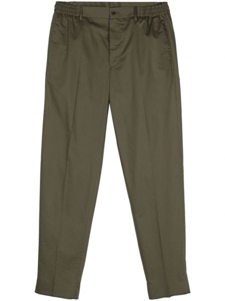 Военни панталони Tagliatore зелено