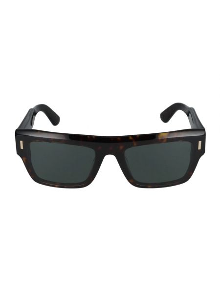 Brązowe okulary przeciwsłoneczne Calvin Klein