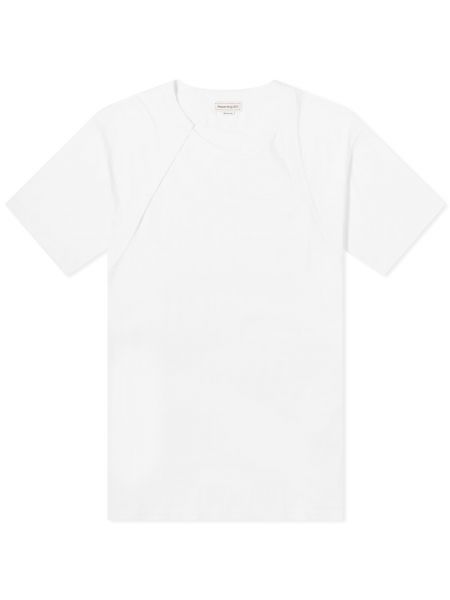 Белая футболка Alexander Mcqueen