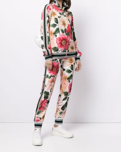 Pantalones de chándal de flores Dolce & Gabbana