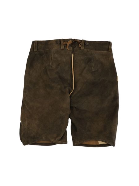 Pantalones cortos de cuero Meindl marrón