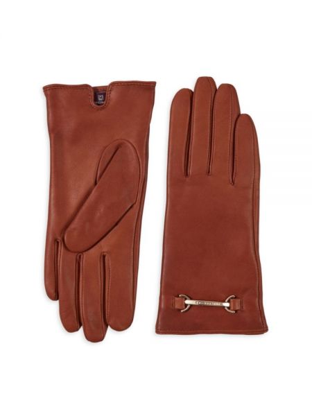Кожаные перчатки с пряжкой Bruno Magli