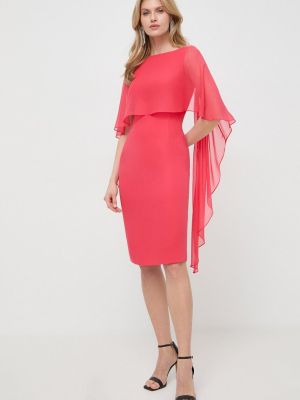 Червона шовкова сукня міні Luisa Spagnoli