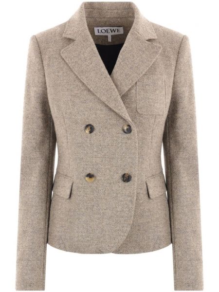 Dobbeltradet blazer Loewe