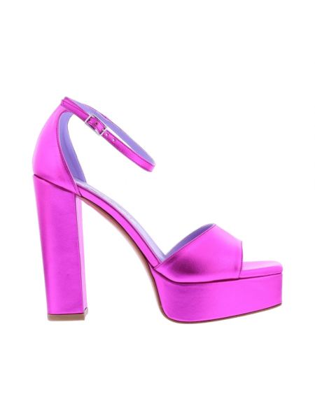 Sandale ohne absatz Albano pink