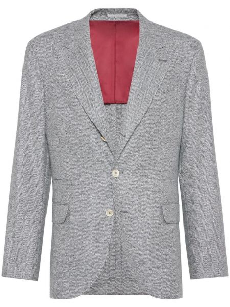 Blazer Brunello Cucinelli grå