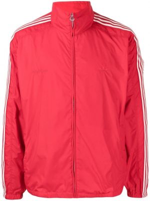 Cipzáras dzseki Adidas piros