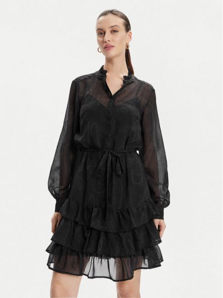 Платье-рубашка Silvian Heach черное