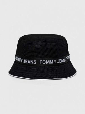 Klobouk Tommy Jeans černý