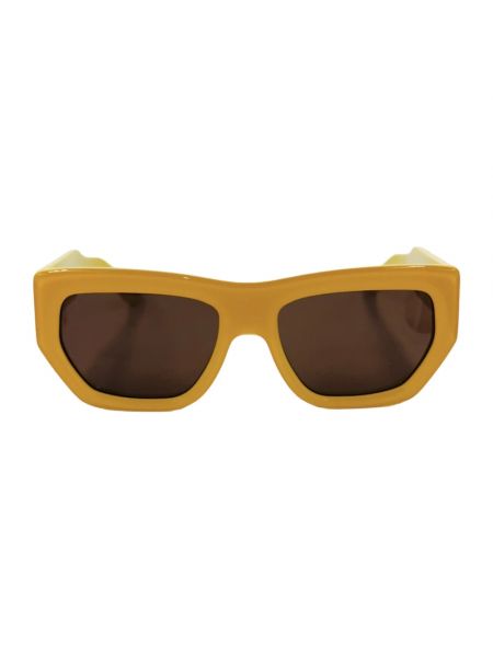 Okulary przeciwsłoneczne Emmanuelle Khanh żółte