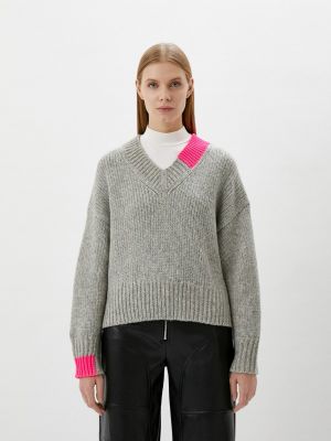 Пуловер Helmut Lang, серый