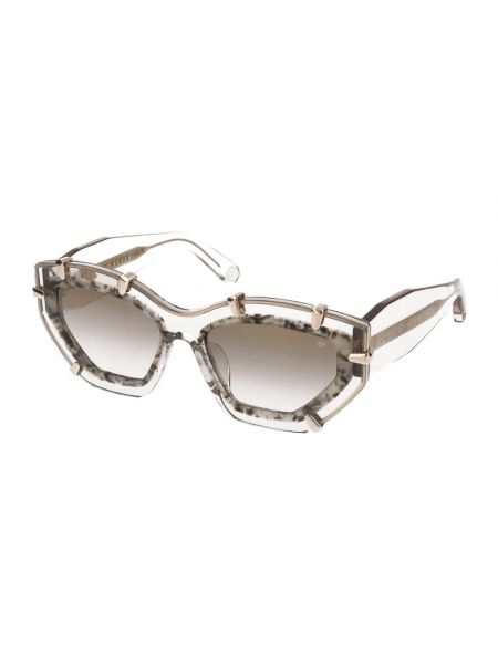 Okulary przeciwsłoneczne Philipp Plein beżowe