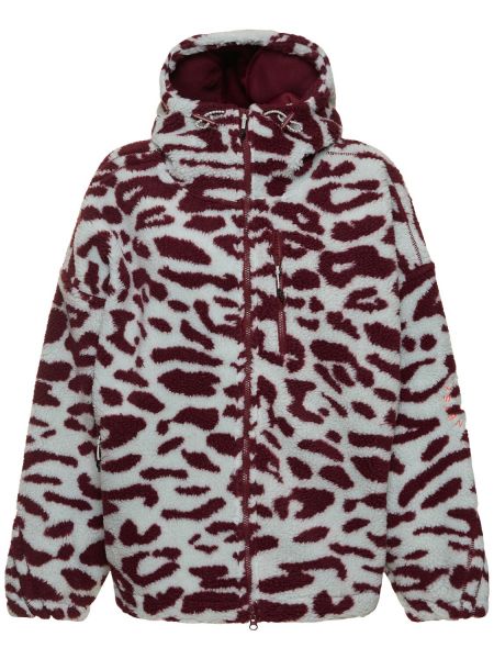 Jacquard fleece jakke Adidas By Stella Mccartney