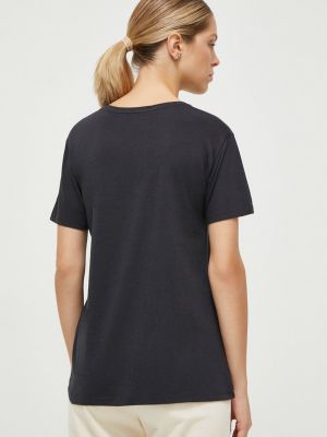 Bavlněné tričko Burton černé