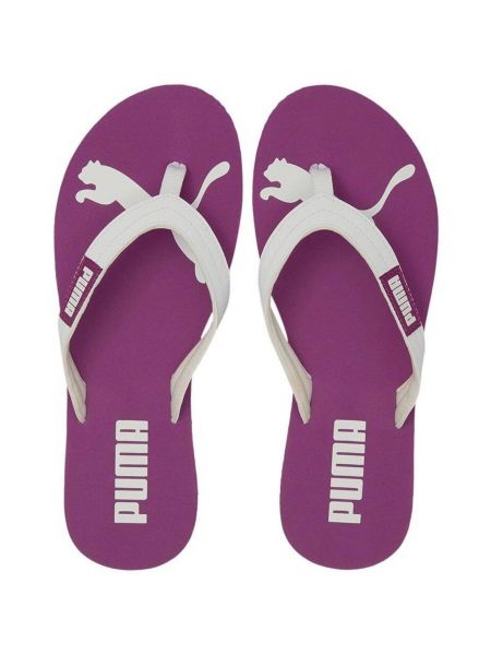 Klapki japonki damskie Puma Cozy Flip Wns fioletowe 370290 11