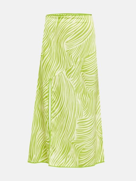 Длинная юбка The Fifth Label зеленая