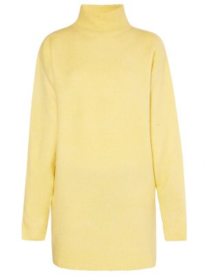 Robe en tricot Mymo jaune