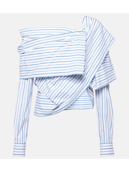 Pruhovaná bavlnená košeľa Dries Van Noten