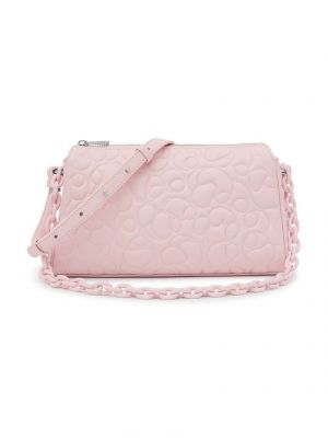 Kožna torbica Tous ružičasta