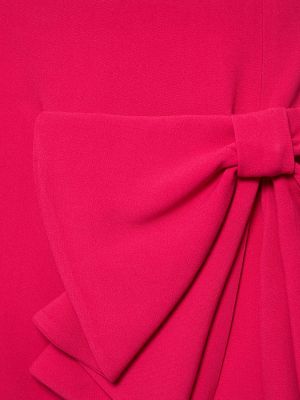 Pantaloni scurți cu funde din viscoză Red Valentino