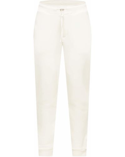 Teplákové nohavice Burton Menswear London biela