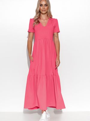 Φόρεμα Makadamia ροζ