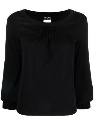 Блуза Chanel Pre-owned черно