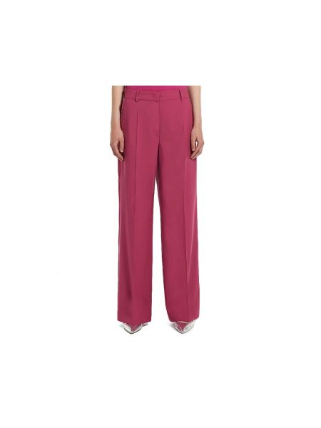 Pantalones de lana Max Mara Weekend rosa