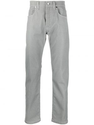 Pantalon droit Fendi gris