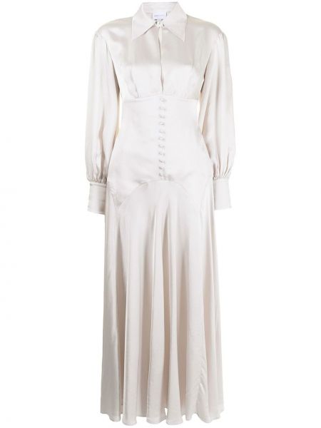 Bílé šaty ke kolenům Alice Mccall