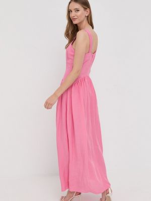 Плаття максі Silvian Heach, рожеве