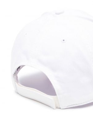Haftowana czapka z daszkiem Philipp Plein biała