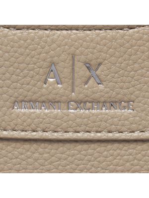 Сумка шоппер Armani Exchange бежевая
