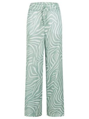 Voľné bavlnené priliehavé nohavice Marc Aurel zelená
