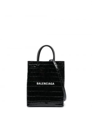 Geantă shopper Balenciaga negru