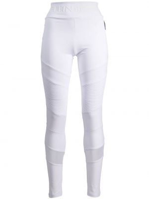 Spodnie sportowe Plein Sport białe