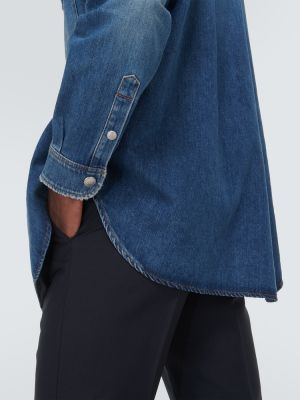 Camicia jeans Burberry blu