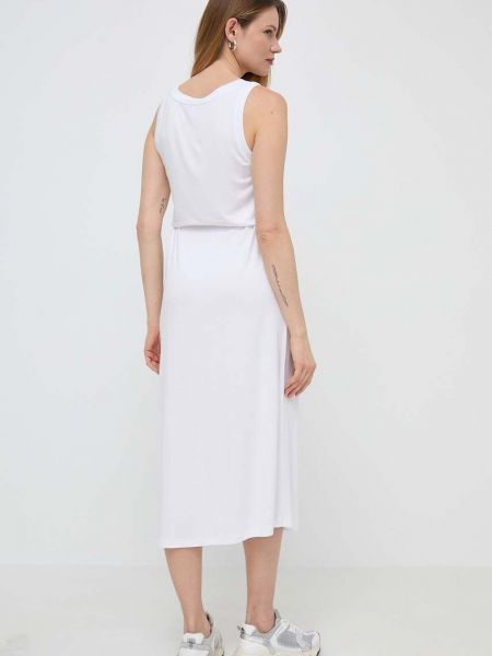 Sukienka długa oversize Liu Jo biała