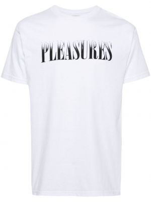 T-shirt en coton à imprimé Pleasures