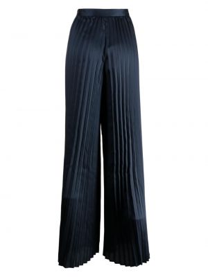 Spodnie plisowane Michael Kors niebieskie