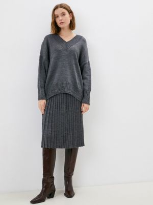 Пуловер B.l.e.s. серый