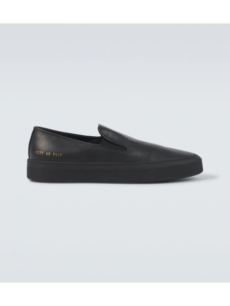 Giymek deri slip-on sneaker Common Projects siyah