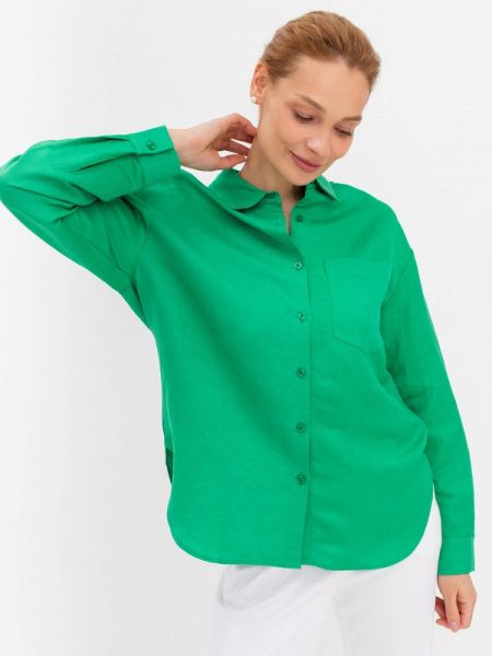 Зеленая рубашка Bulmer