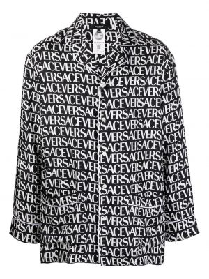 Camicia con stampa Versace